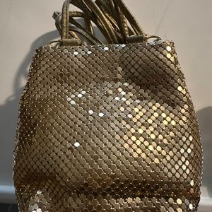 Glitzy Gold Handbag